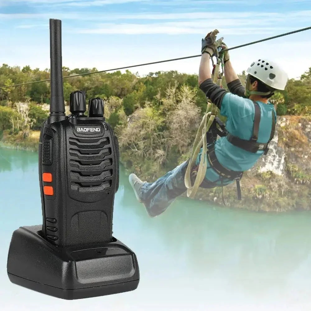 Walkie Talkie Recargable por USB