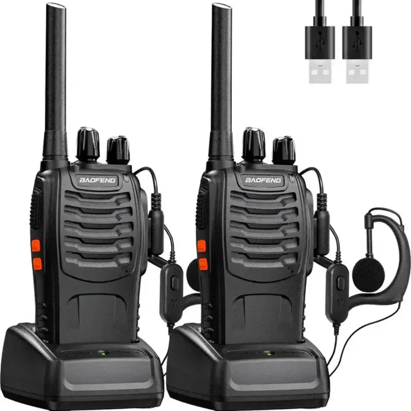 Walkie Talkie Recargable por USB