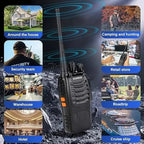 Walkie Talkie Recargable por USB