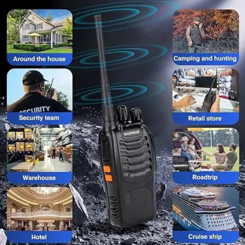 Walkie Talkie Recargable por USB