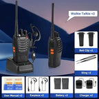 Walkie Talkie Recargable por USB