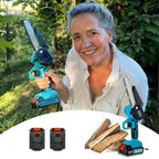 SharpEdge 6" Mini Motosierra Eléctrica Inalámbrica
