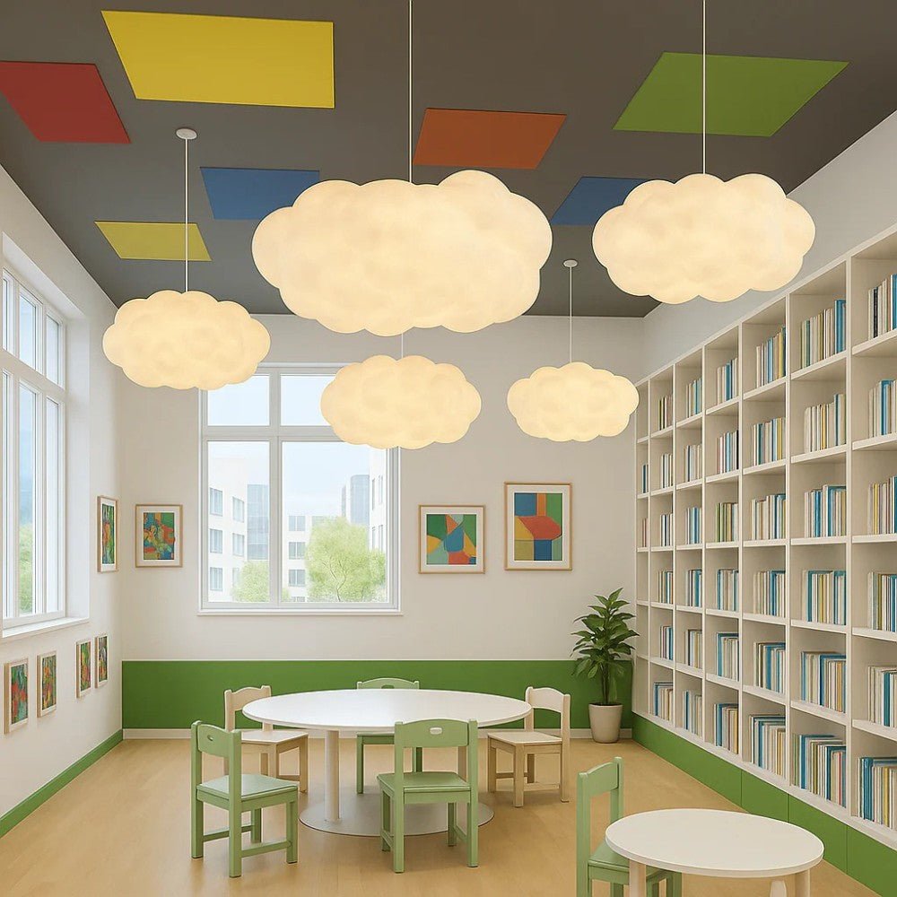 Luz Colgante Ambiental Nube Suave