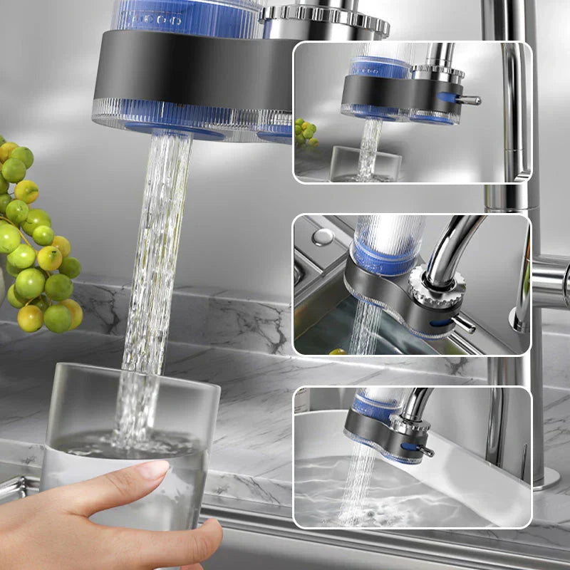 Filtros de alto rendimiento para agua potable limpia y reducción de sustancias nocivas