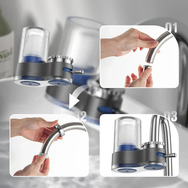 Filtros de alto rendimiento para agua potable limpia y reducción de sustancias nocivas