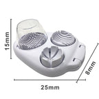 Cortador de huevos 3-en-1 de acero inoxidable - Cortador multifuncional para rebanadas, dados y gajos