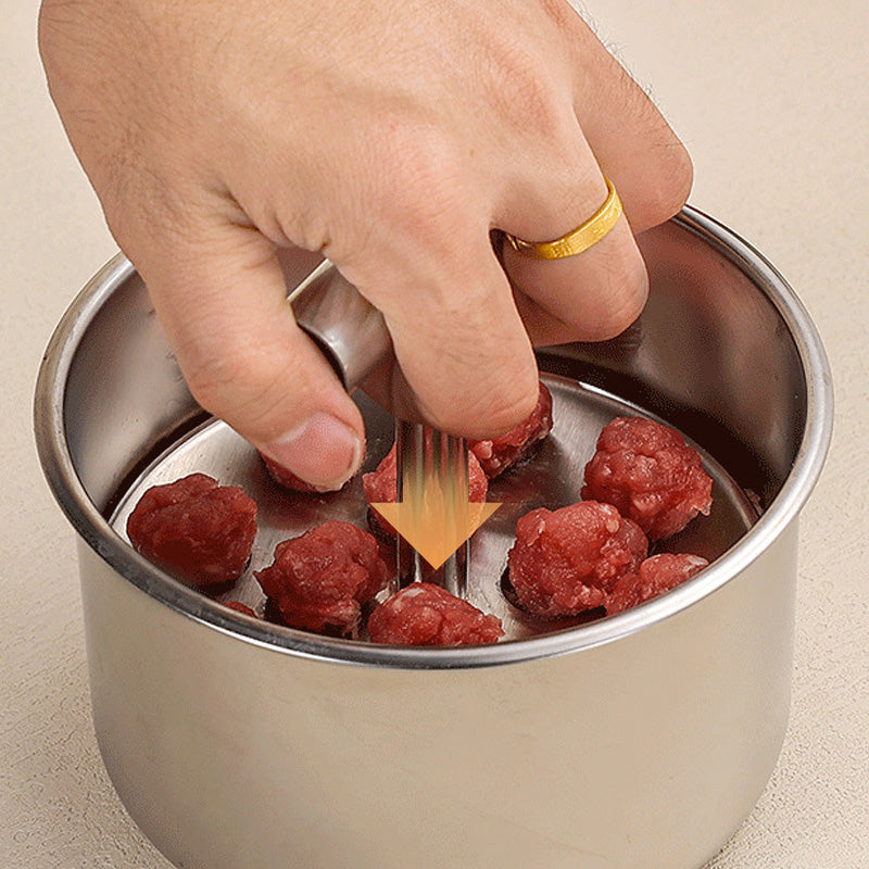 Carvallo - Molde de albóndigas de acero inoxidable para la cocina