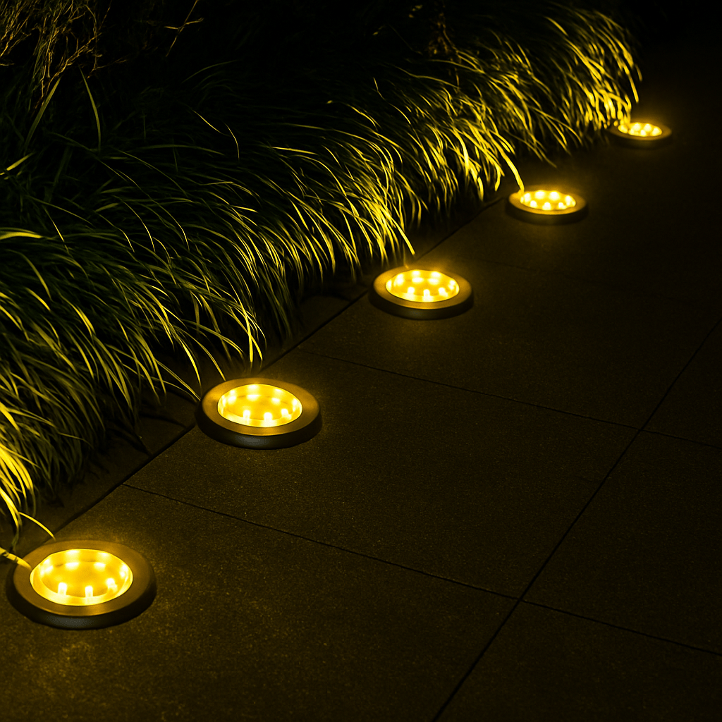 Luces de Jardín SunBeam – Resistentes a la Óxido, Alimentadas por Solar y Preparadas para el Clima