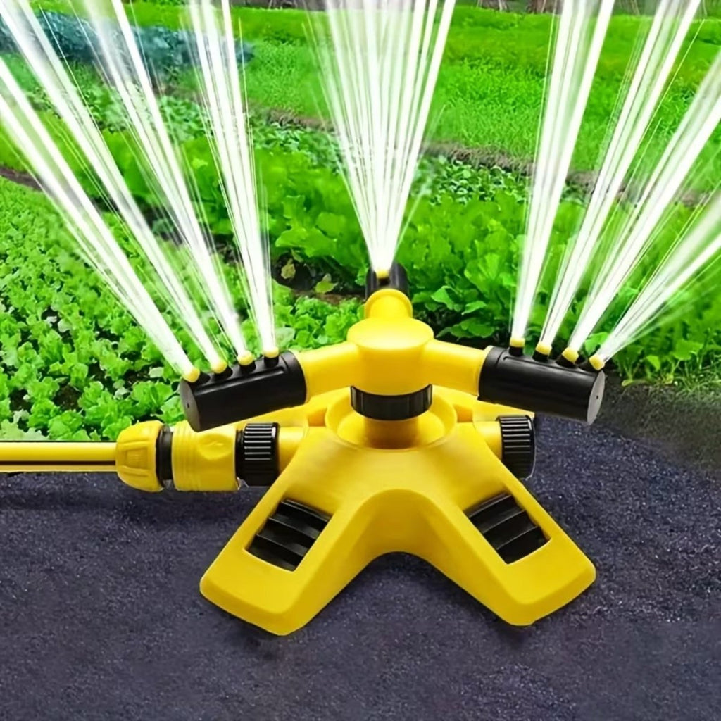 Aspersor de Jardín de Triple Boquilla