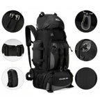 Mochila de Senderismo Ultra-Ligera Impermeable de 90L