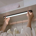 Sensor de movimiento LED recargable para iluminación de armarios - Iluminación bajo armario con sensor de movimiento
