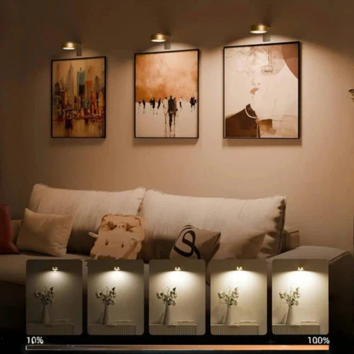 Luces de Pared Inalámbricas